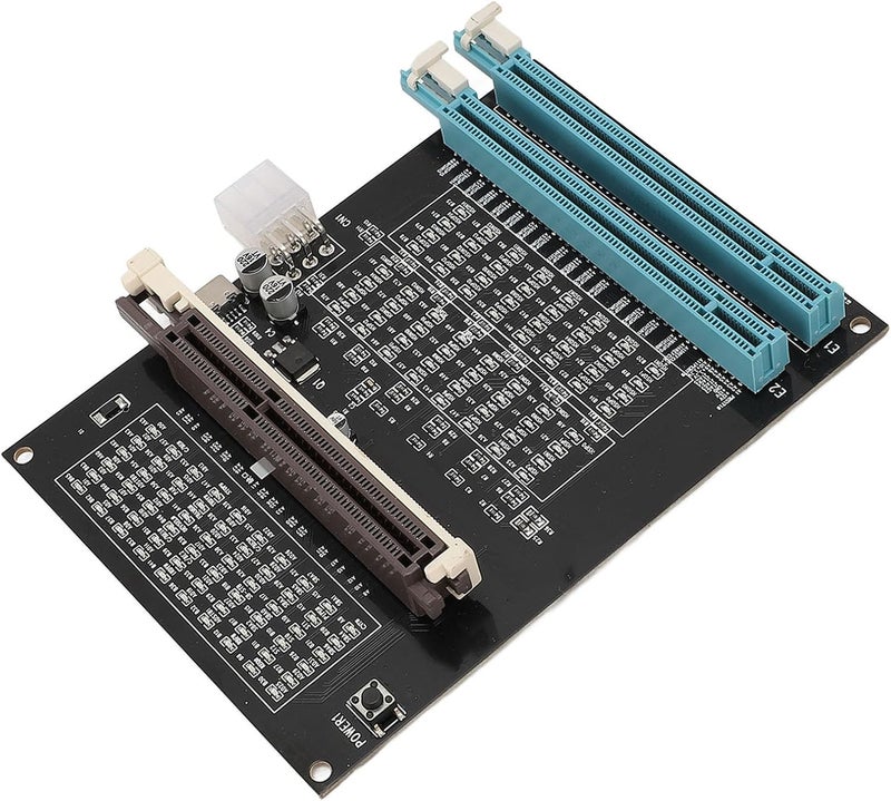 Wisoqu Computer Accessory Graphics Card Tester with Light,AGP PCI E Double Purpose Display Video Graphics Card Tester for Computer Accessory - Image 4
